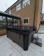 Вигляд з боку — джакузі Superior Spa Barcelona Odyssey з кришкою