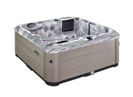 Джакузі AquaSolus Love Odyssey сірий з металевим блиском — загальний вигляд гідромасажної ванни