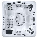 Джакузі AquaSolus Energy Sterling Silver білий з перламутровим блиском — загальний вигляд