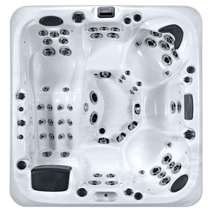 Джакузі AquaSolus Energy Sterling Silver білий з перламутровим блиском — загальний вигляд