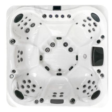 Вид зверху на джакузі Lugano з шістьма місцями